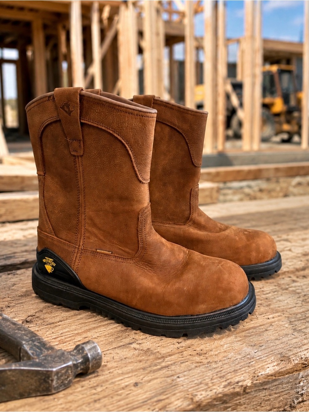 Herman Survivors Waterproof Wellington Work Boots